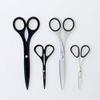ALLEX Small Skinny Scissors for Office 5.5", All Purpose Slim & Thin Low Profile Scissors, Made in JAPAN, All Metal Sharp Japanese Stainless Steel Blade with Non-Slip Soft Ring, Black view 4