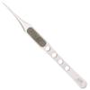 ALLEX Japanese Craft Tweezers Precision Fine Point Tips (Straight), Made in JAPAN, Pointy Tweezers for Crafting, Hobby, Jewelry Detail Work, Japanese Stainless Steel, Silver view 1