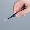 ALLEX Japanese Sticker Tweezers Precision Fine Point Tips (Straight Non-Stick Coating), Made in JAPAN, Pointy Craft Tweezers for Crafting, Hobby, Jewelry Detail Work, Japanese Stainless Steel, Black view 3