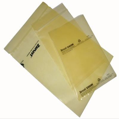Zerust Rust Prevention Multipurpose Poly Bag with Plain Closure with Corrosion Prevention and Protection - 4" x 6" - Pack of 6 - Made in the USA