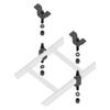 CL Series Slotted Ladder Support Hardware with Ceiling Hang Kit view 1