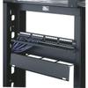 19" W Hinged Horizontal Cable Manager Height: 3.5" H (2U Space) view 3
