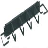 Middle Atlantic HCM2DV 2 RU D Ring Horizontal Cable Manager, Black view 1