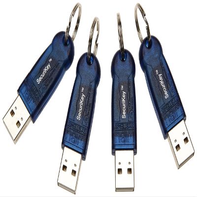 GTSecurity SecuriKey Multi-User Cross Platform with 4 USB Keys 14377