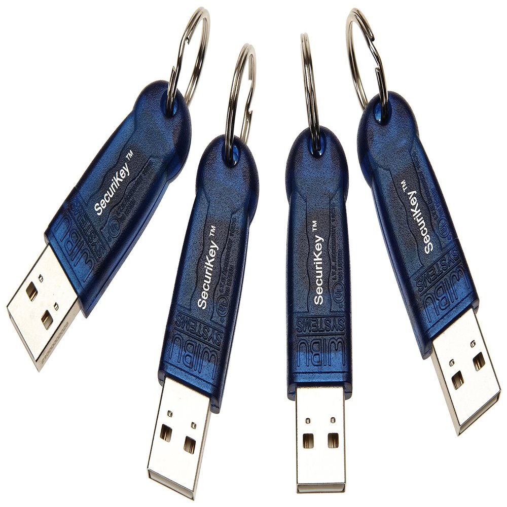 GTSecurity SecuriKey Multi-User Cross Platform with 4 USB Keys 14377