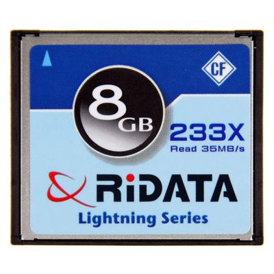 8GB Ridata Compact Flash Cf