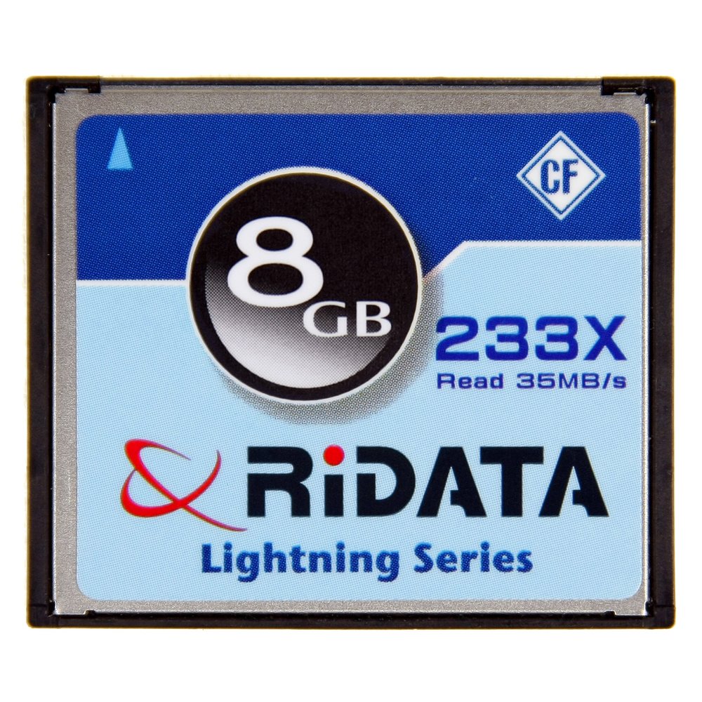 8GB Ridata Compact Flash Cf