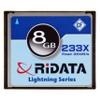 8GB Ridata Compact Flash Cf view 1