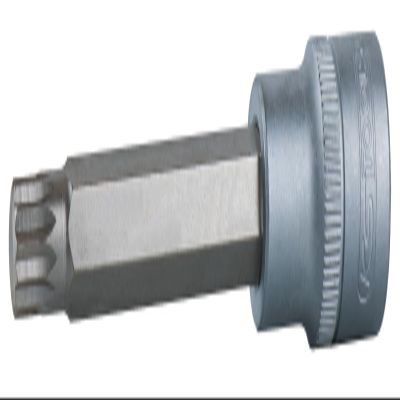 KS TOOLS 911.1353-E 1/2" Bit Socket Spline (XZN), M10, 110 mm, on Hang tag, one Size, Clear