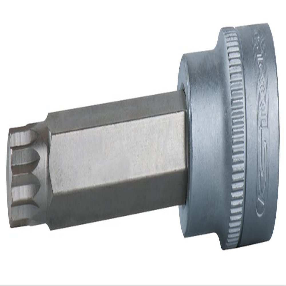 KS TOOLS 911.1353-E 1/2" Bit Socket Spline (XZN), M10, 110 mm, on Hang tag, one Size, Clear