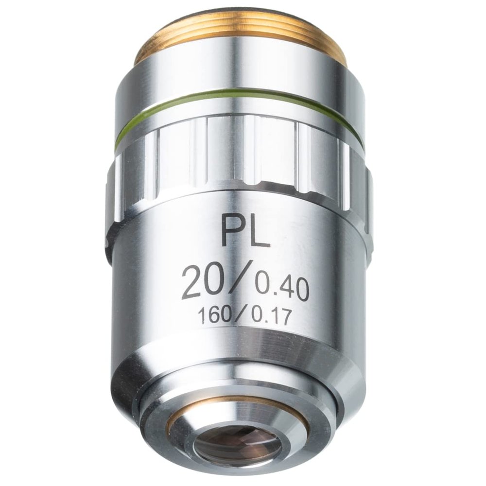 Bresser Objective Lens DIN-PL 20x Plan-achromatic for Microscopes