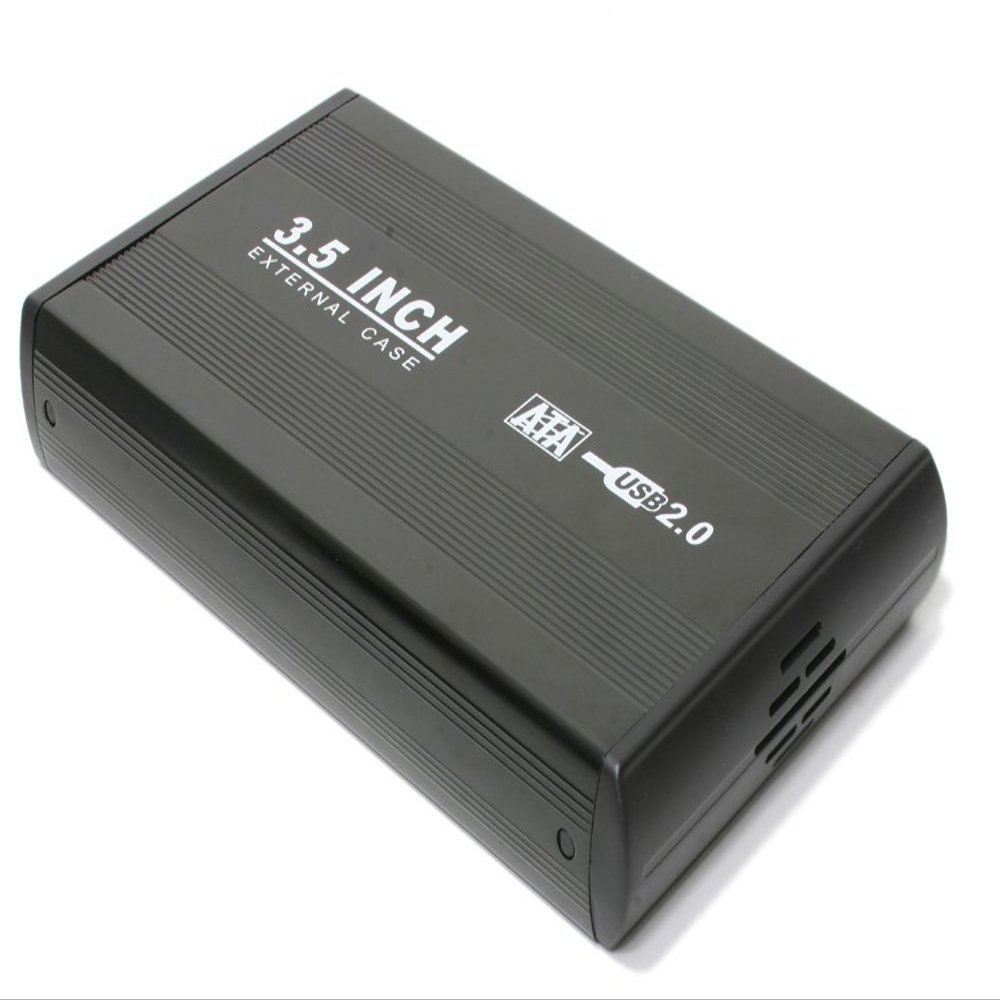 Lumens SATA to USB2.0 with 0 External HDD Case Black LEH  sa35us