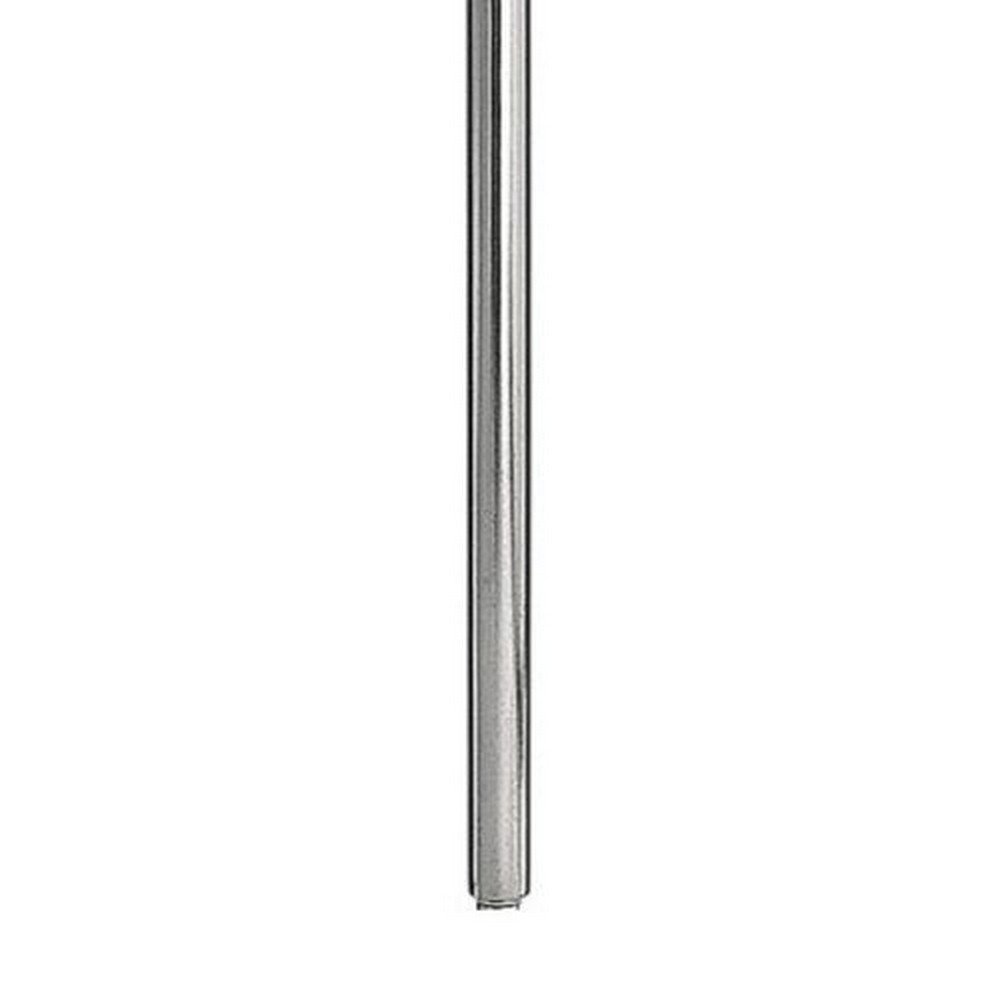 Kichler 2999PN 0.5-Inch Diameter x 12-Inch Length Steel Lighting Stem, Polished Nickel