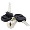 Alera VA501111 Core Removable Lock and Key Set, Silver, Two Keys/set view 1