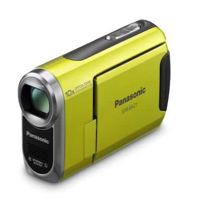 Panasonic SDR-SW21 Shock & Waterproof Camcorder (Green)