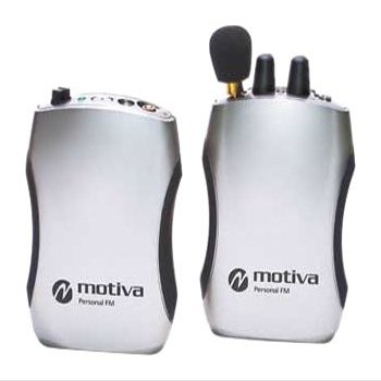 Williams Sound PFM 360-00 Motiva PFM System Receiver, No Batteries, Earphones, Lapel Microphone