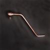 Atlantis 2 Oil Rub Bronze 8" Rain Shower Head & High Rise Arm view 4