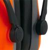 Jackson Safety Noise Reducing, Dielectric, Adjustable Safety Ear Muffs, 23dB NRR, Orange, 20773 view 3