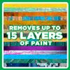Smart Strip Advanced Paint Remover, For Removal of Acrylic, Latex, Oil & Water-Based Coatings, Non-Caustic Formula, Indoor/Outdoor, Contractor & DIY Friendly, 1 Quart view 3