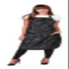 Betty Dain Amazin' Bleachproof Apron with Zippered Pockets, Bleach and Chemical Proof, Lightweight Embossed Nylon, Longer Length for Better Protection, Bottom Zippered Pockets, Black view 2