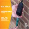 Southwire Woods Weatherproof Outdoor Electrical Outlet Switch - Wireless Remote Controller - Water-Resistant Power Outlet Converter - Long-Range Convenient Remote Switch - Black view 3