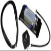 Hubbell Wiring Systems NSOVAMP netSELECT Structured Wiring Powder Coated Fixed Video Amplifier Module, 10 dB, 120V, 6.47" Width x 2.95" Height, Black view 1