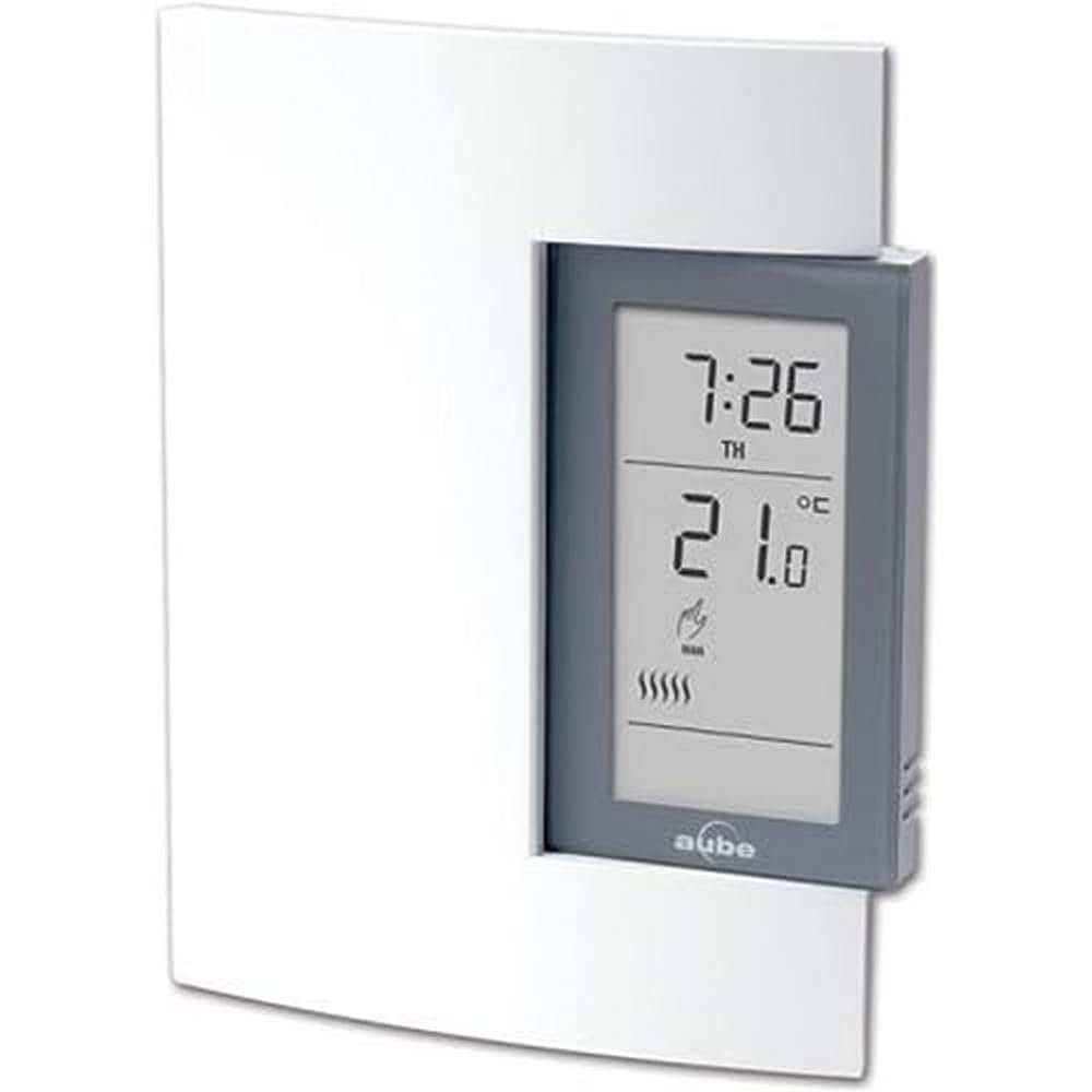 Honeywell Home Aube TH140-28-01-B Hydronic Heating 7-Day Programmable Thermostat,White and Gray