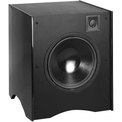 Atlantic Technology 642eSB-GLB THX Certified 12" Powered Subwoofer, 350-Watt (Single, Gloss Black)