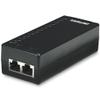 Intellinet PoE Injector - Converts Non-PoE to PoE Connections - Use CAT5 Ethernet Cable with RJ45 to Provide Both Power and Data  Supplies 15.4W up to 100 M (328 ft) Black 524179 view 1