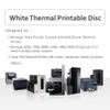 PlexDisc DVD+R 4.7GB 16X White Thermal Hub Printable - 100 Disc Spindle (FFP) - 63C-415-BX view 4