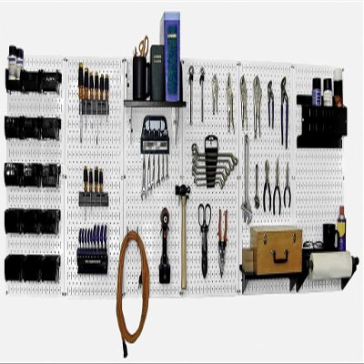 Wall Control 30-WRK-800WB Master Workbench Metal Pegboard Tool Organizer