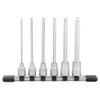 TONE Long Ball End Hex Socket Set with Socket Holder HBH306L 3/8" Inch Drive 6-Piece view 1