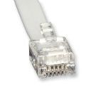 Cablesys 6P6C Connector Plug Telephone Line Cord for Landline Telephone, 26 AWG, 14 FT