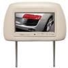 BOSS Audio Systems 7HRT 7-Inch Widescreen TFT Monitor1 Universal Headrest with Pre-Installed Tan view 1