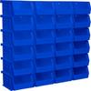 Akro-Mils 30210 AkroBins Plastic Storage Bins, 5"x4"x3", Blue, 24-Pack view 1