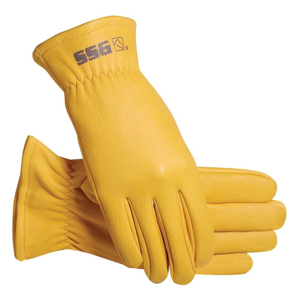 SSG Rancher Riding Gloves Natural Mens/11