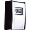 ABUS KeyGarage 787 Wall-Mount Key Lock Box, 4-Digit Combination Key Safe, Holds Up to 20 Keys or 14 Cards, Metal Key Storage Box, Black/Silver view 3