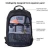 Brenthaven Metrolite Travel Backpack Fits up to15.6 Inch Chromebooks, Laptops, Tablets, Flight Carry On Business Bag - Black, Durable, Impact and Compression Resistant Rugged Protection Carryon view 4