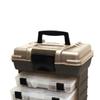 Plano Molding 1363 Stow N Go Toolbox, Graphite Gray and Sandstone view 3