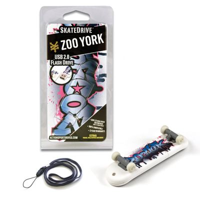ACP-EP Memory ZY-SKATEFR/8G 8GB Zoo York Freshalicious SkateDrive USB Flash Drive