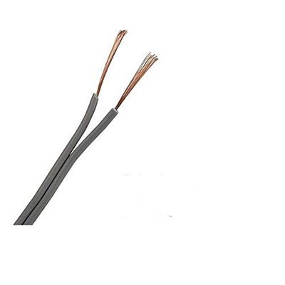 OHM Intercom Cord for Communication Lines, 32.1 ft (15 m), Ash (04-7413)