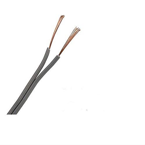OHM Intercom Cord for Communication Lines, 32.1 ft (15 m), Ash (04-7413)