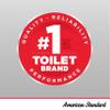 American Standard 735121-400.020 Cadet 3 Toilet Tank Lid, 1 Pack, White view 4