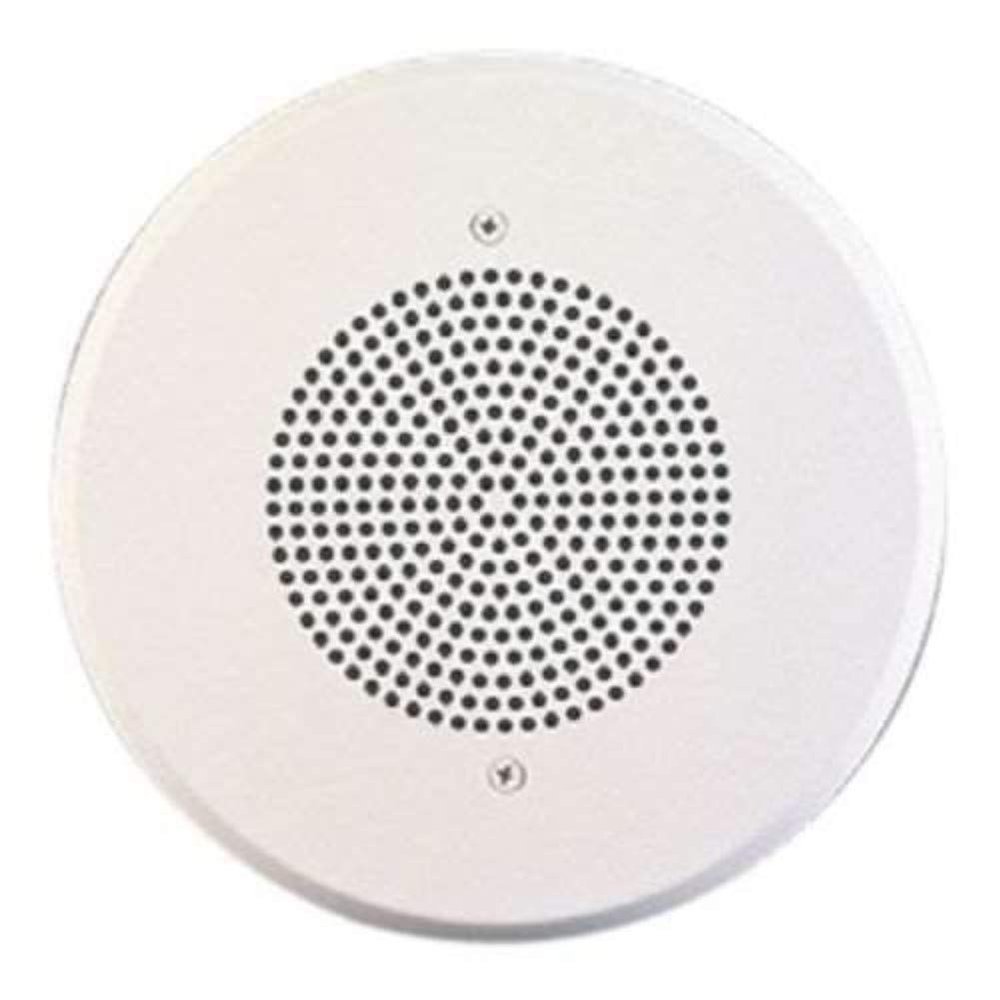 8in. SPKR RND CEIL 25/70V 4W MULTI-TAP Vol Ctrl Wht