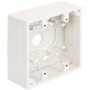 ICC 2-Gang Surface Mount Back Box, Raceway Compatible, White, 1-Pack view 4