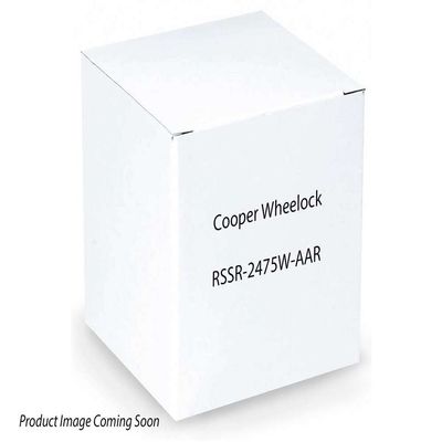 Cooper Wheelock RSSR-2475W-AAR