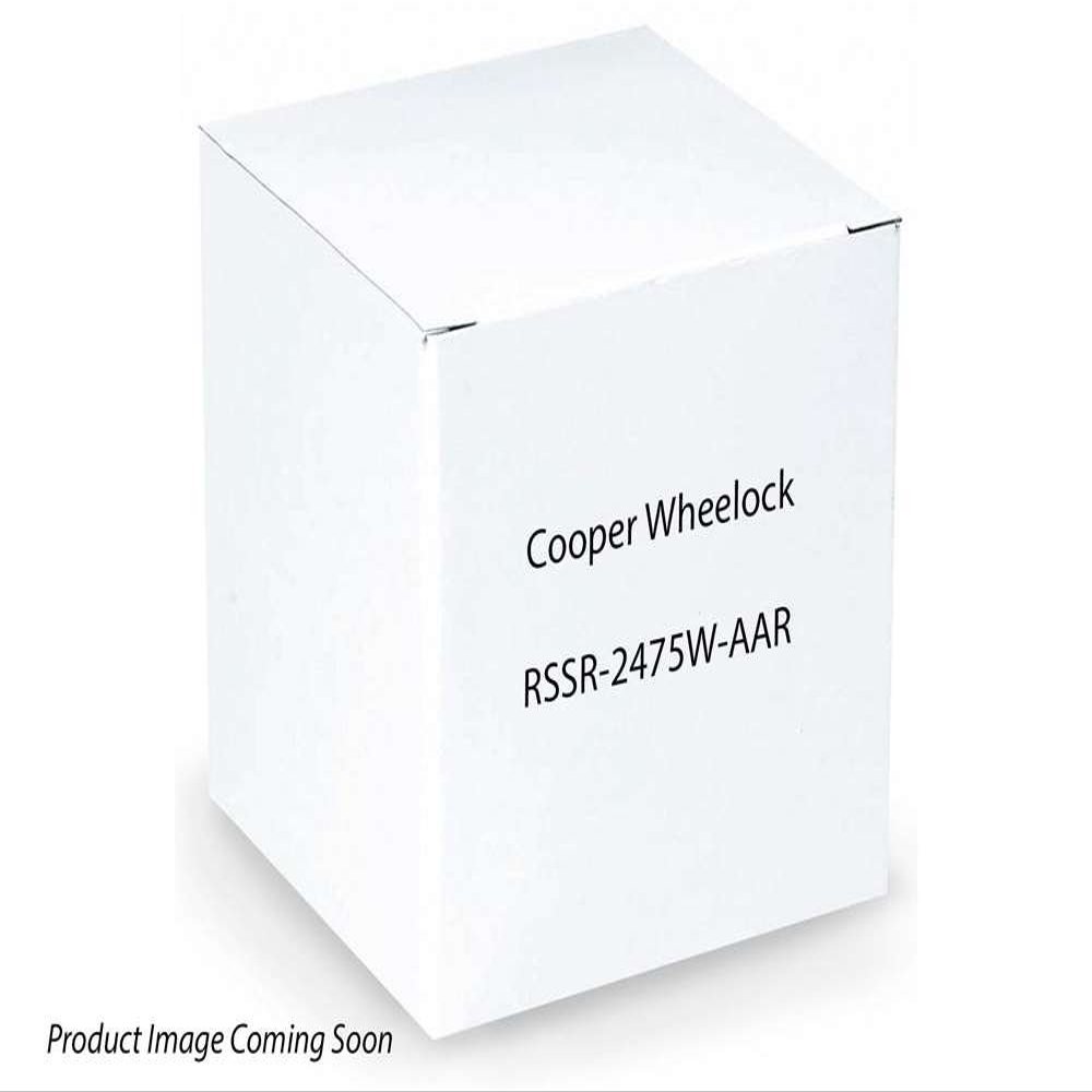 Cooper Wheelock RSSR-2475W-AAR