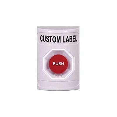 Safety Technology INC. SS2301 White Turn to RELSE W/Out COVR FIRE Alarm CCTV