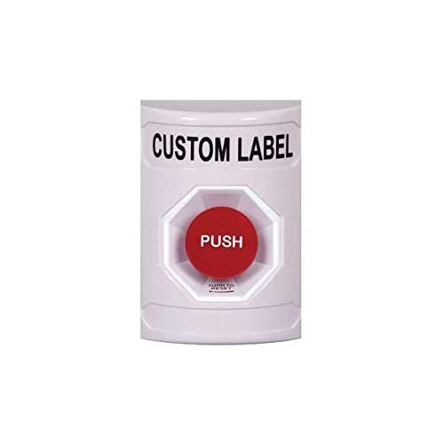 Safety Technology INC. SS2301 White Turn to RELSE W/Out COVR FIRE Alarm CCTV