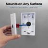 ICC Low Profile Surface Mount Back Box, 1-Gang, White, 1-Pack view 3
